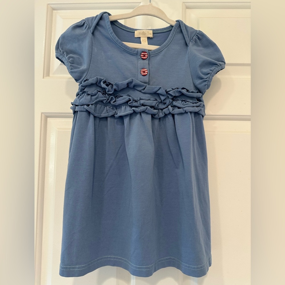 Matilda Jane Blue Ruffle Dress 18-24m